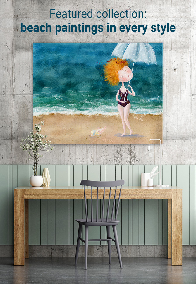 Beach paintings