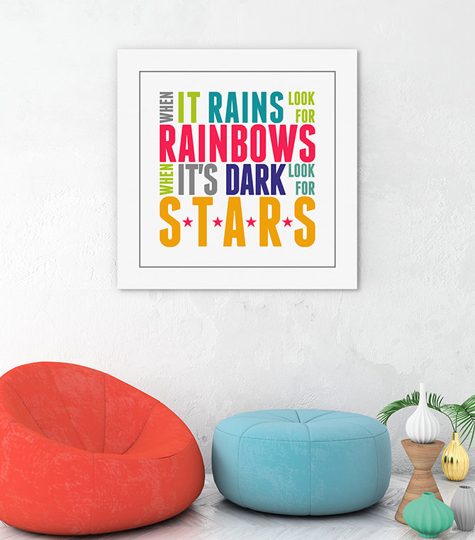 colourful inspirational quotes for kids