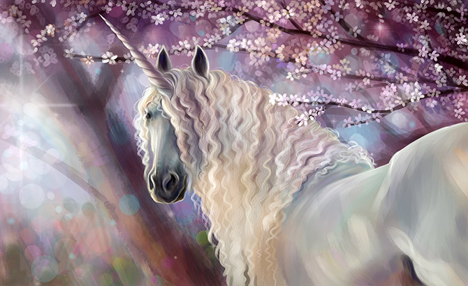 unicorn fantasy artwork