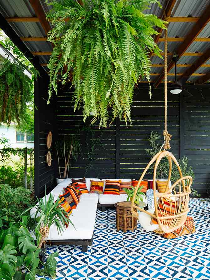 decor and design for patios