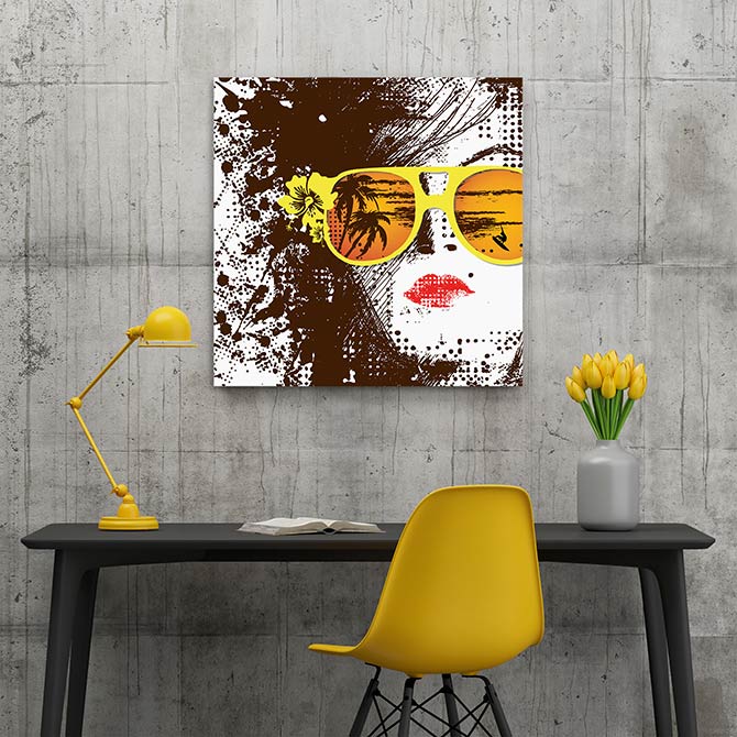 yellow home decor