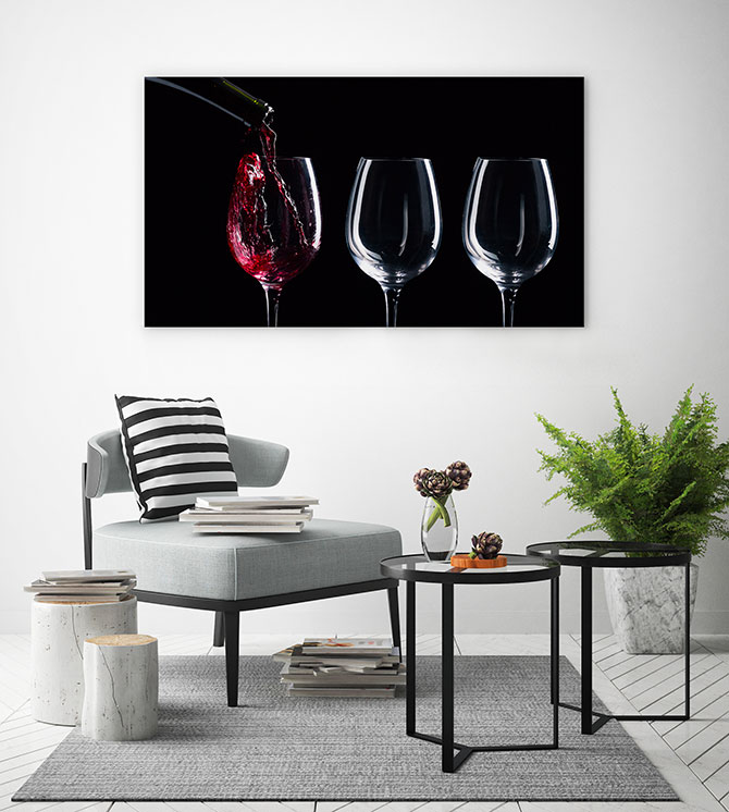 photographic art of wine