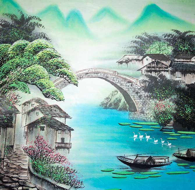 chinese artwork for the home