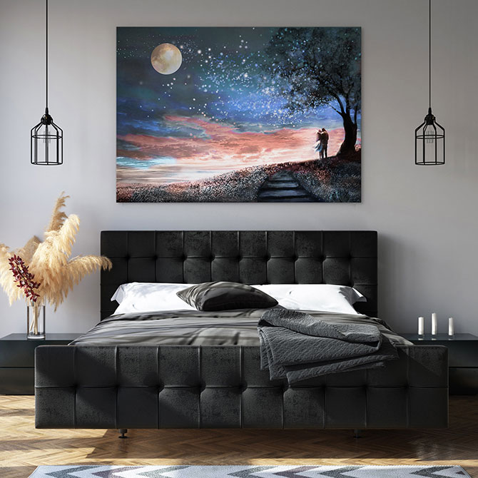 Bedroom wall decor for a heavenly hangout | Wall Art Prints