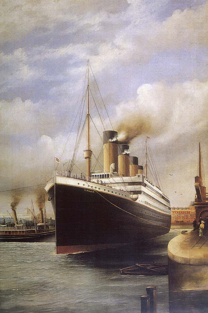 movie art titanic