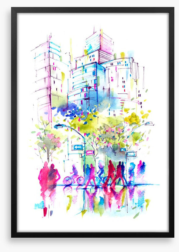 Spring in the city