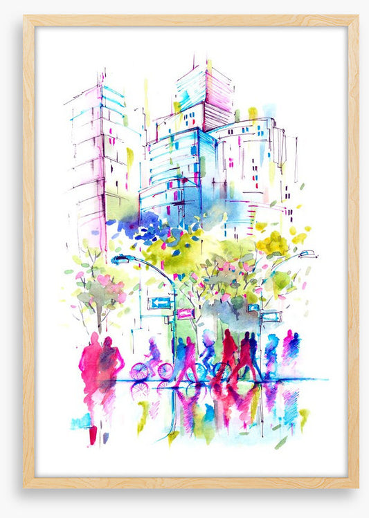 Spring in the city