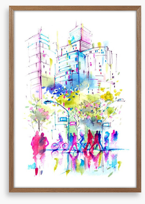 Spring in the city
