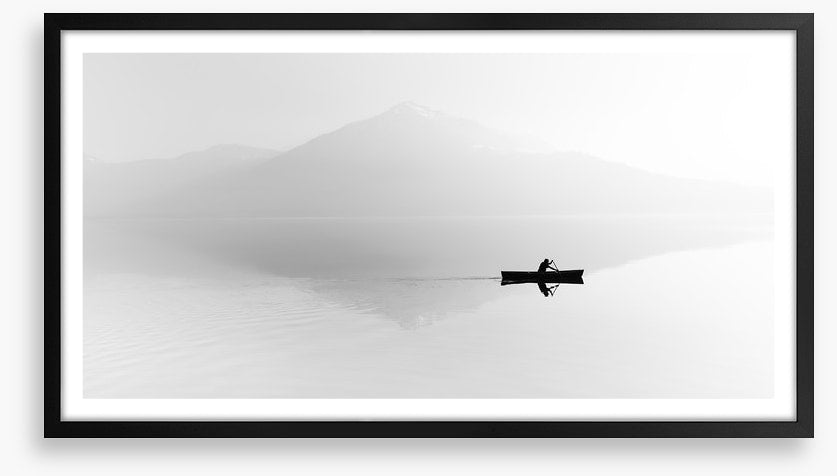 Solitary silhouette