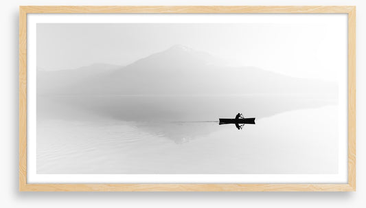 Solitary silhouette