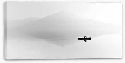 Solitary silhouette
