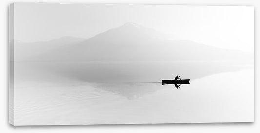 Solitary silhouette