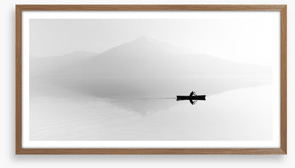Solitary silhouette
