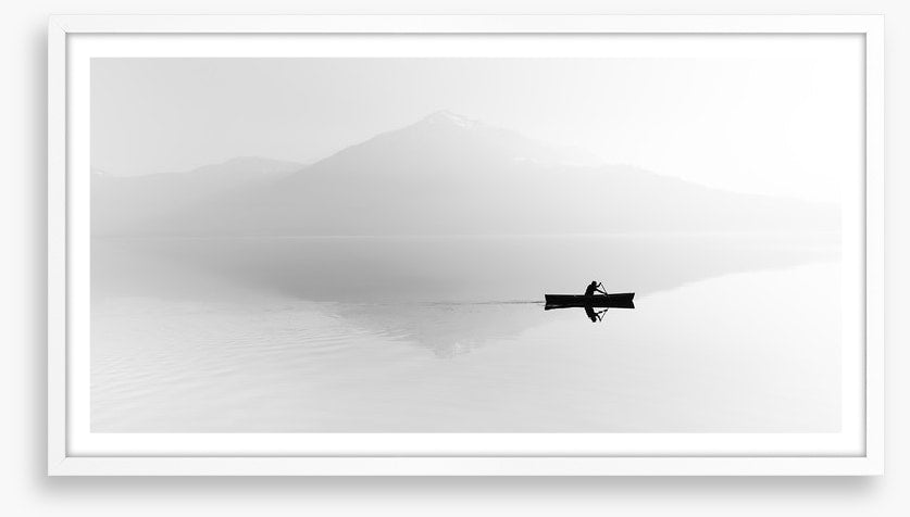Solitary silhouette