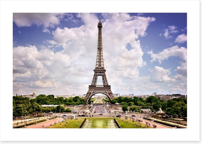 Paris in the summer