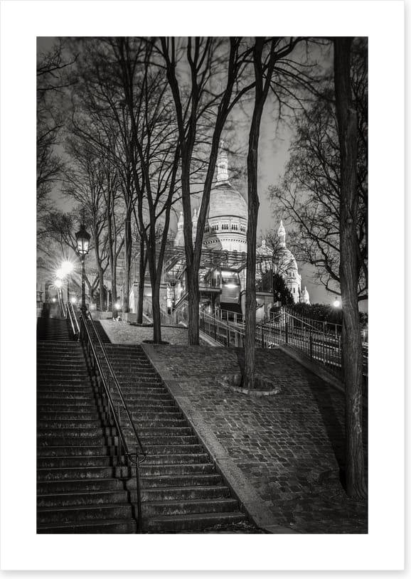 To the Sacre Coeur Basilica