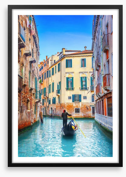 Gondola on the canal