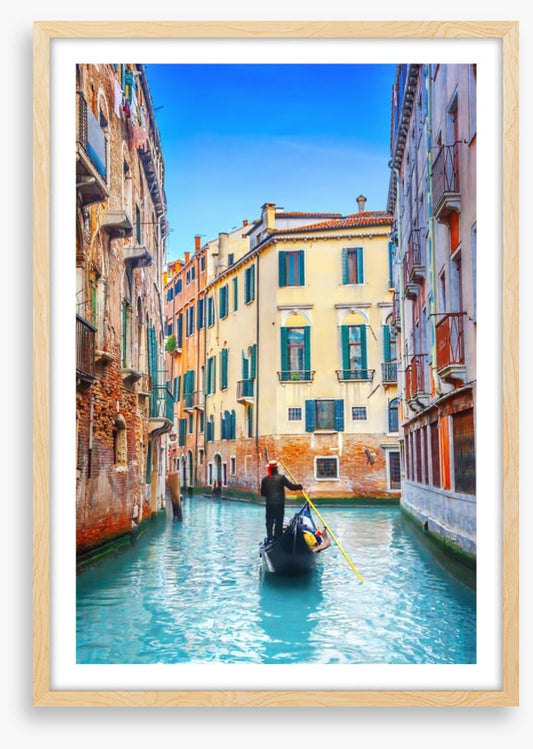 Gondola on the canal