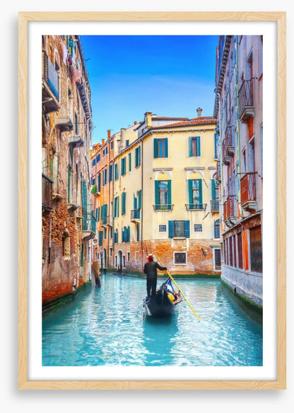 Gondola on the canal