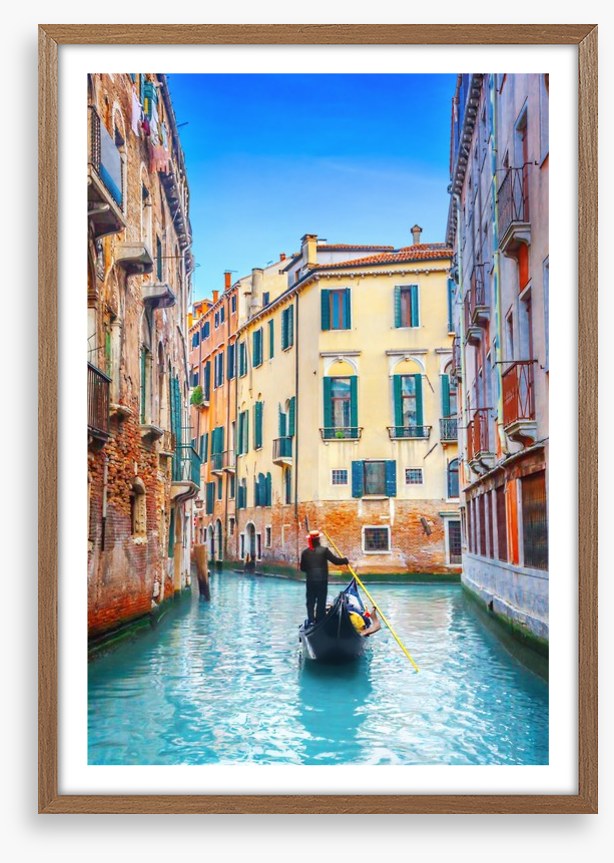 Gondola on the canal