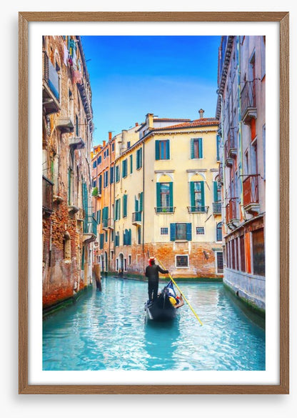 Gondola on the canal