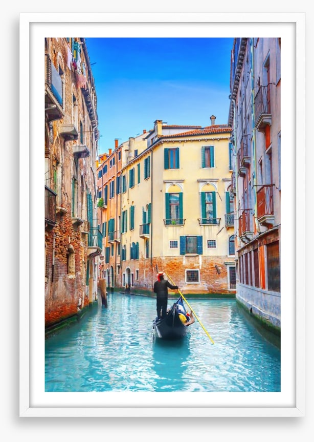 Gondola on the canal