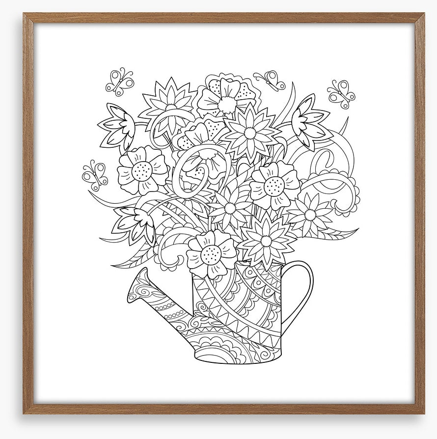 Colour me watering can