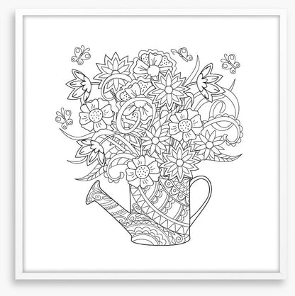 Colour me watering can