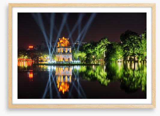 Turtle Tower reflections, Hanoi