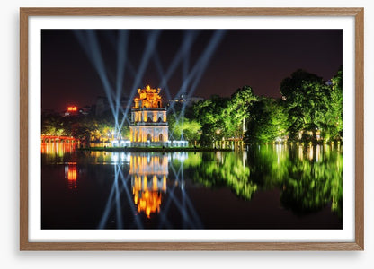 Turtle Tower reflections, Hanoi