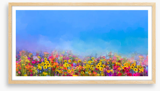 Cornflower sky