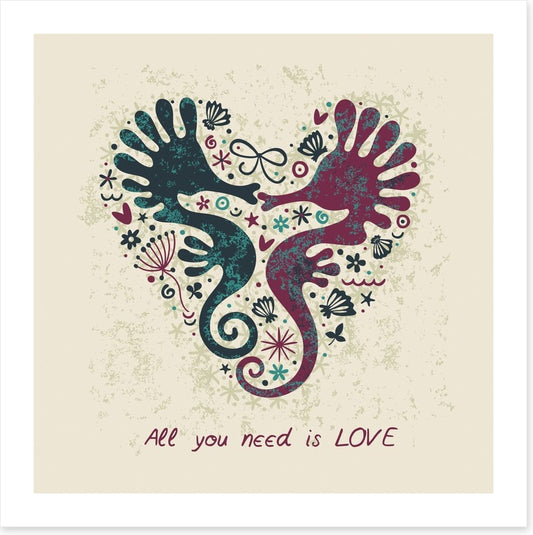 Seahorse love