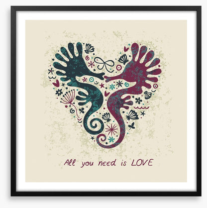 Seahorse love