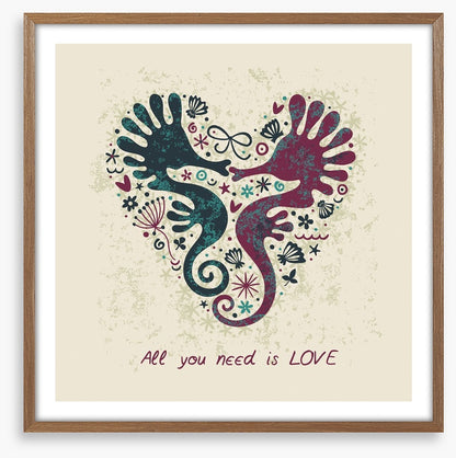 Seahorse love