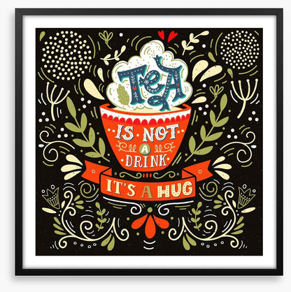A hug of tea