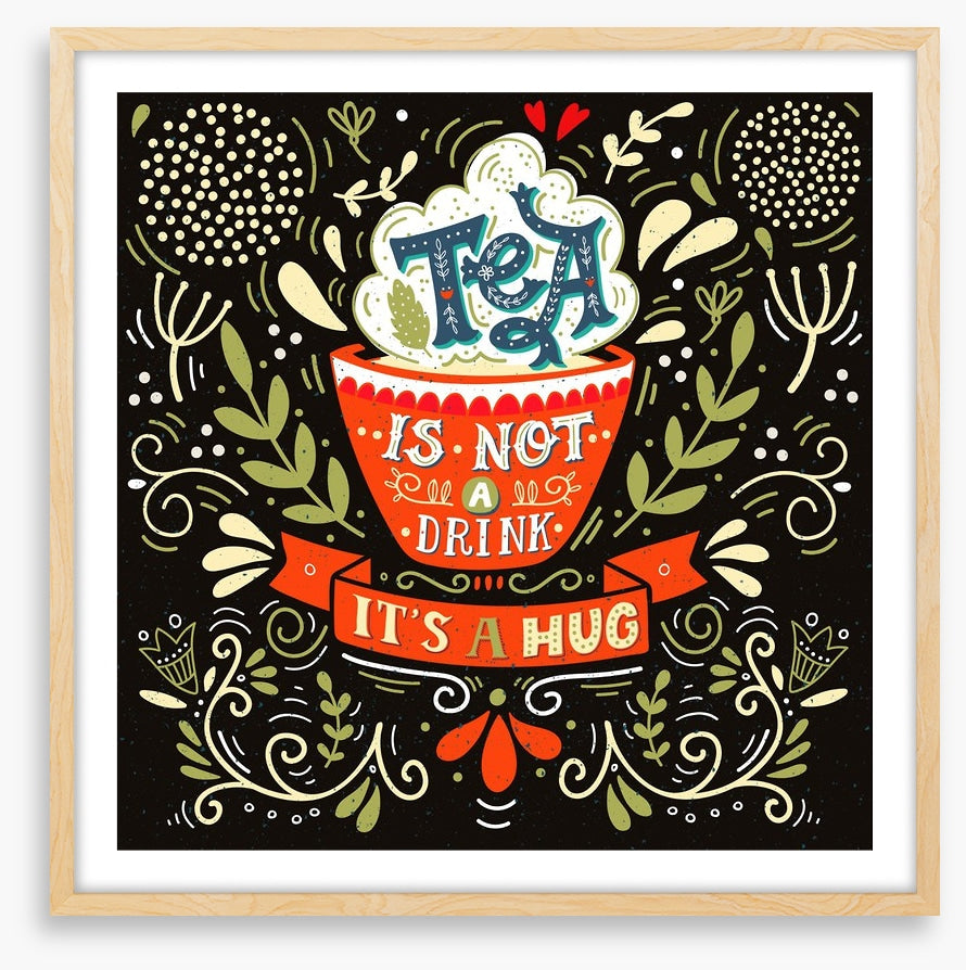 A hug of tea