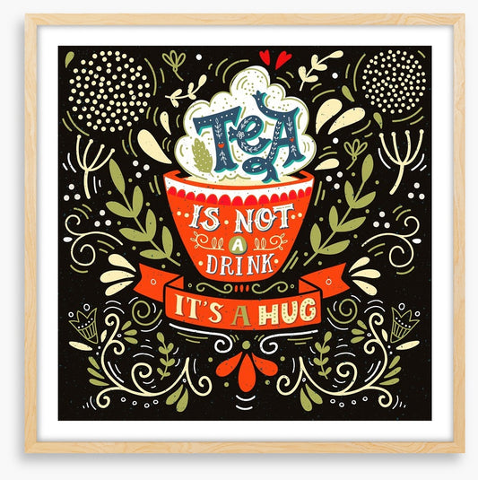 A hug of tea