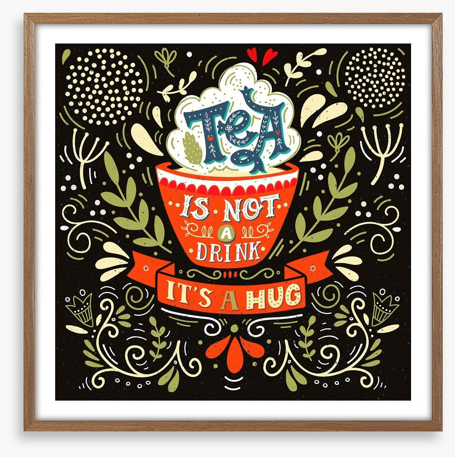 A hug of tea