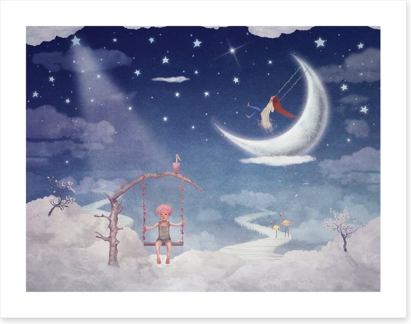 Swinging in the clouds