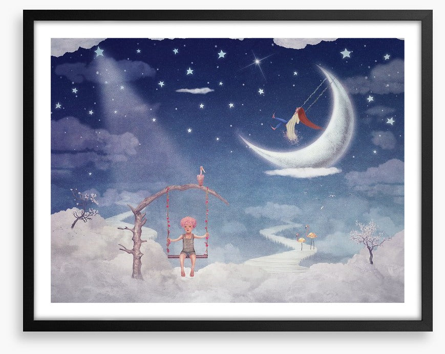 Swinging in the clouds