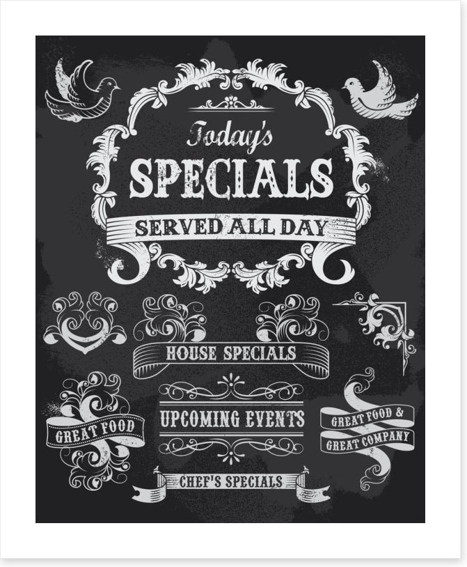 House specials