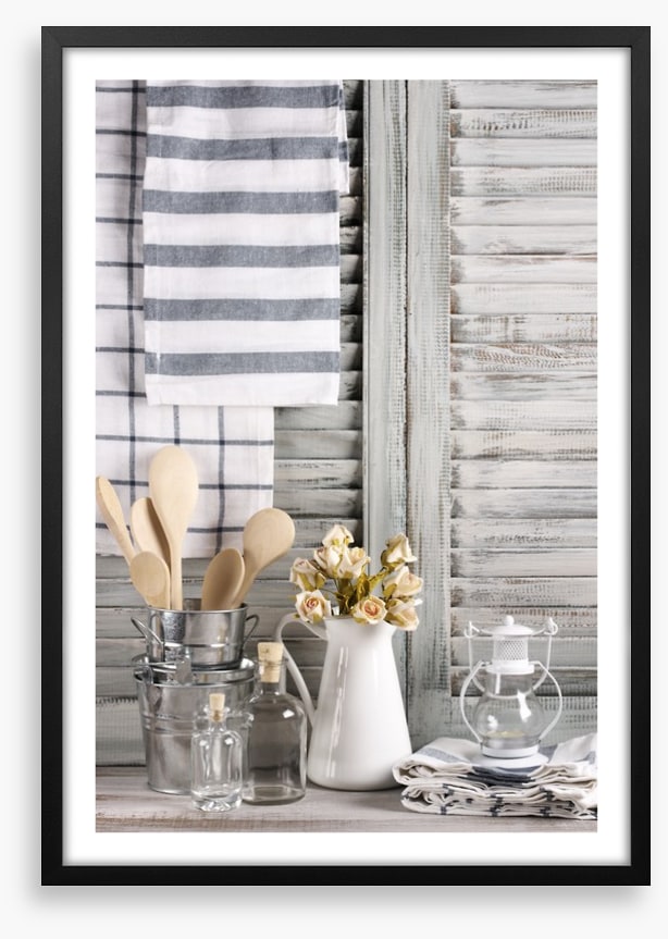 Rustic kitchen still life