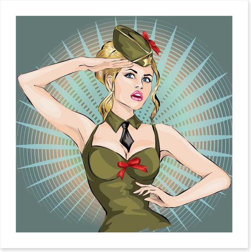 Pin-up girl