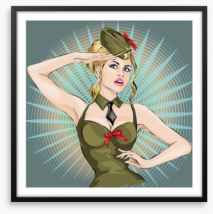 Pin-up girl