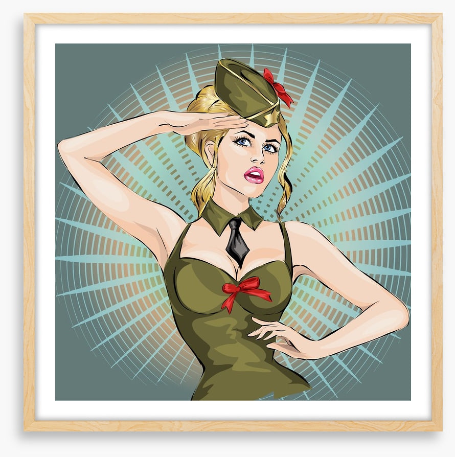 Pin-up girl
