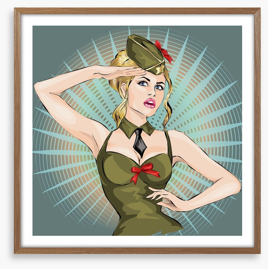 Pin-up girl