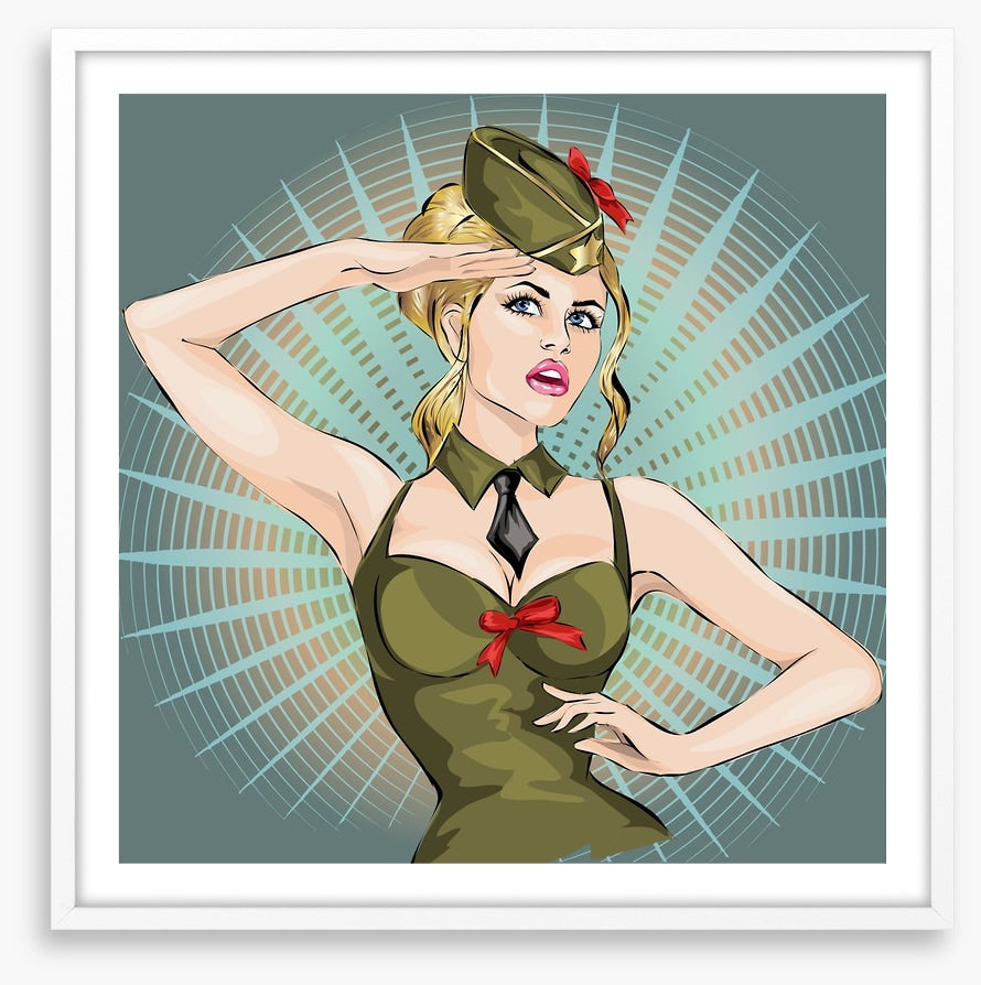 Pin-up girl
