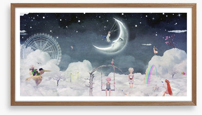 Fairground in the clouds