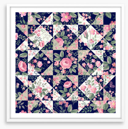 Rosy dusk patchwork