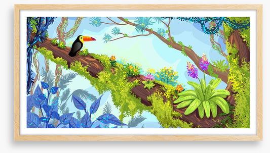 Toucan in the tree